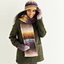 Sirdar Jewelspun Hat, Scarf, and Mitts Kit