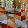 Yarn Citizen Rustic Rainbow Throw Kit
