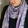 Madelinetosh War Of The Roses Shawl Kit