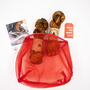 Madelinetosh Naughty & Nice Holiday Cowl Kits - What The Fruitcake