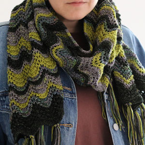 Madelinetosh Defying Gravity Shawl Kit - Elphaba