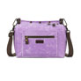 della Q Maker's Canvas Rucksack  - Violet