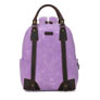 della Q Maker's Canvas Backpack  - Violet