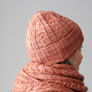 Malabrigo Old Rose Hat Kit