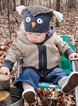Spud & Chloe Patterns - Hoot Hat Pattern