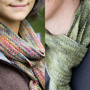  Churchmouse Classics - Koigu Linen Stitch Scarf