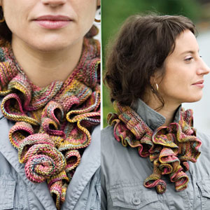 Churchmouse Classics Patterns - Barb's Koigu Ruffle