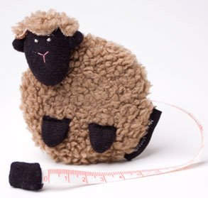 Lantern Moon Tape Measures - Beige Sheep Measuring Tape