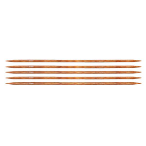 KnitPro Dreamz Double Point Needles - US 1 - 6" (2.25mm) Orange Lily