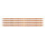 Dreamz Double Point Needles - Dreamz Double Point Needles - US 5 - 6" (3.75mm) Orange Lily