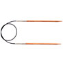 Dreamz Fixed Circular Needles - Dreamz Fixed Circular Needles - US 5 - 16" Orange Lily