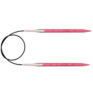 KnitPro Dreamz Fixed Circular Needles - US 10 - 16" Candy Pink