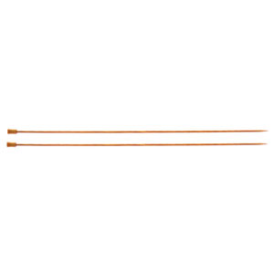 KnitPro Dreamz Single Pointed Needles - US 5 - 14" Orange Lily