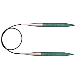 KnitPro Dreamz Fixed Circular Needles - US 15 - 32" Aquamarine