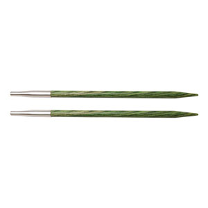 KnitPro Dreamz Special Interchangeable Needle Tips (for 16 cables) - US 9 (5.5mm) Misty Green