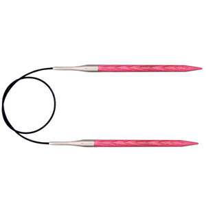 KnitPro Dreamz Fixed Circular Needles - US 2 - 32" Candy Pink