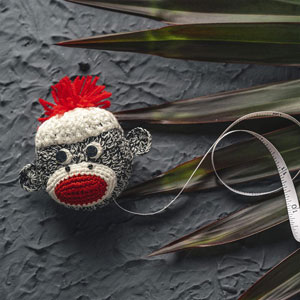 Lantern Moon Tape Measures - Sock Monkey