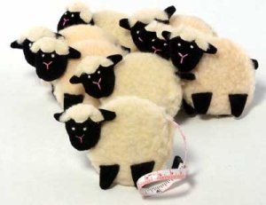 Lantern Moon Tape Measures - White Sheep Measuring Tape