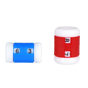 KnitPro Row Counters - Large and Small 2-Pack