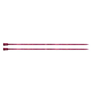 KnitPro Dreamz Single Pointed Needles - US 13 - 10" Fuchsia Fan