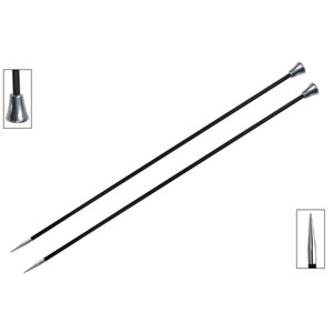 KnitPro Karbonz Single Point Needles - US 7 (4.5mm) - 10"