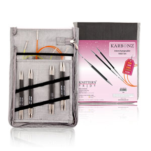 KnitPro Karbonz Interchangeable Needle Sets - Midi Set