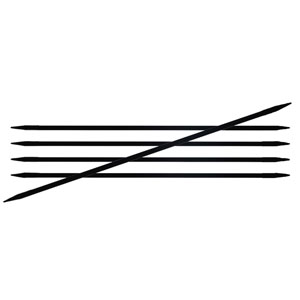 KnitPro Karbonz Double Point Needles - US 0000 (1.25mm) - 6"