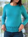 Cascade Yarns 220 Superwash Sport Place Lace Pullover Kit