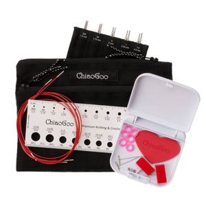 ChiaoGoo TWIST Red Lace Interchangeable Sets - 5" - Mini (US 000 - US 1.5)