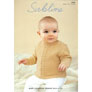 Sublime Baby Cashmere Merino Silk 4 ply Patterns - 6118 Sweater - PDF DOWNLOAD