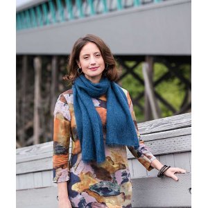 Churchmouse Classics Patterns - Alexandra's Airplane Scarf