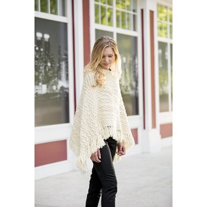 Universal Yarns Deluxe Cable Collection - Cumberland Poncho - PDF DOWNLOAD