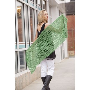 Universal Yarns Contrarian Shawls: Book 2 - Delphi Stole - PDF DOWNLOAD