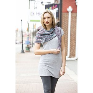 Universal Yarns Contrarian Shawls: Book 2 - Traverse Scarf - PDF DOWNLOAD