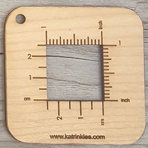 Katrinkles Mini Tools - 1 Gauge Swatch Ruler
