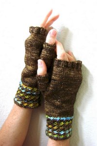 Madelinetosh Tosh Patterns - Daisy Mitts - PDF DOWNLOAD