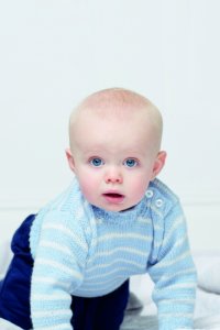Rowan Baby Knits Collection - Striped Jumper - PDF DOWNLOAD