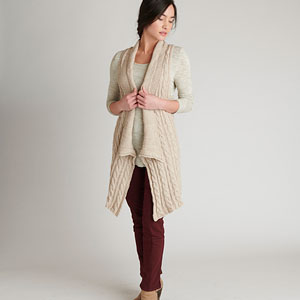 Blue Sky Fibers The Classic Series - Vermillion Vest - PDF DOWNLOAD