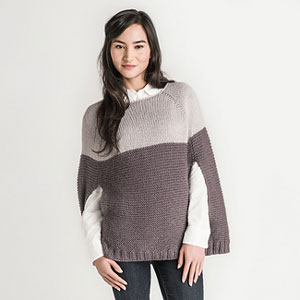 Blue Sky Fibers The Classic Series - Carver Capelet - PDF DOWNLOAD