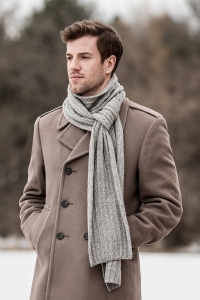 Blue Sky Fibers Traveler's Series Patterns - Roscoe Scarf - PDF DOWNLOAD