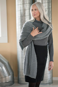 Berroco Portfolio Vol. 6 - Breachway Scarf - PDF DOWNLOAD
