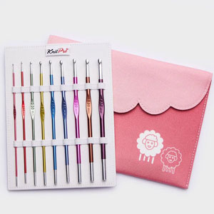 KnitPro Needles - Zing Single Ended Crochet Hook Set Needles