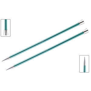 KnitPro Zing Single Pointed Needles - US 11 (8.0mm) - 10" Emerald