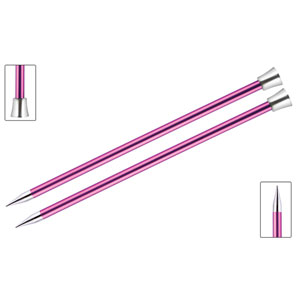 KnitPro Zing Single Pointed Needles - US 15 (10.0mm) - 10" Ruby