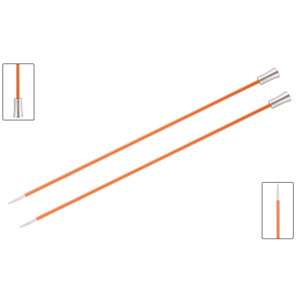 KnitPro Zing Single Pointed Needles - US 2 (2.75mm) - 14" Carnelian