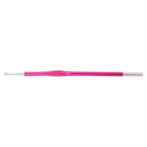 KnitPro Zing Single End Crochet Hooks - 5.00mm (H) Ruby