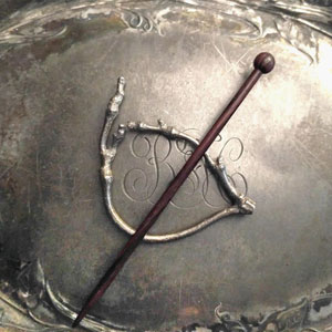Jul Shawl Pins and Sticks - Twig Lace Pin