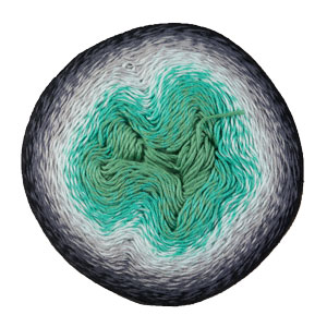 Scheepjes Whirl - 785 Minty Black Velvet