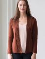 Cascade 220 Superwash Sport Copperplate Cardigan Kit