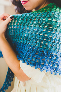  SweetGeorgia PDF Patterns - Soft Twilight Shawl - PDF DOWNLOAD